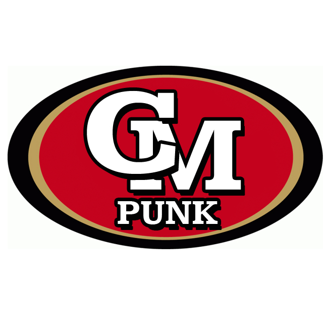 San Francisco 49ers CM Punk Logo iron on transfers
